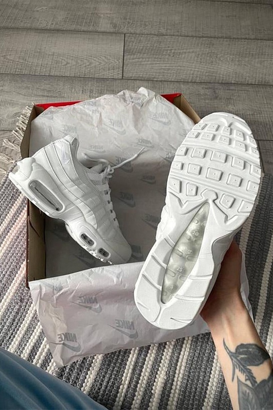 Кроссовки Nike Air Max 95 - Triple White