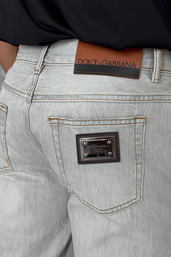 Джинсы Dolce & Gabbana regular fit Premium - Grey