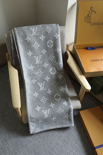 Плед Louis Vuitton Monogram premium 180x140 см   