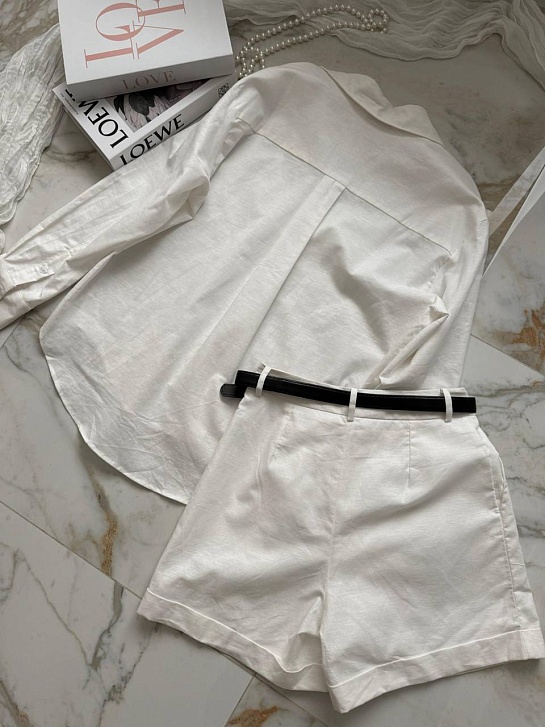 Женский костюм Zimmermann белого цвета