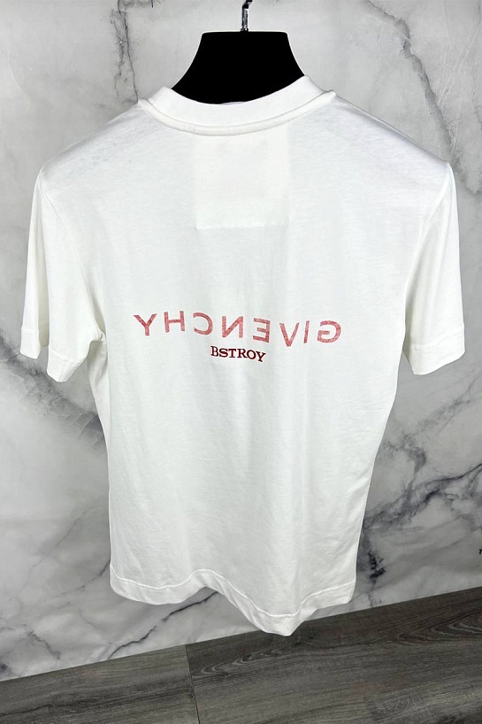Белая футболка Givenchy x .STROY