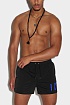 Мужские шорты Dsquared2 "ICON" - Black / Blue