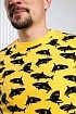 Жёлтая мужская футболка Paul&Shark