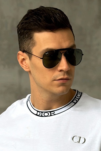 Солнцезащитные очки Ray-Ban Outdorsman - Green / Silver   