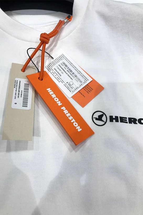 Оверсайз футболка Heron Preston "F Errythang" White