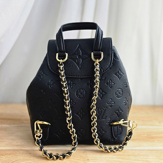 Кожаный рюкзак Louis Vuitton Monogram Empreinte 22x22 - Black   