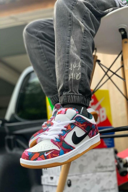 Кроссовки Parra x Nike SB Dunk Low "Abstract Art"
