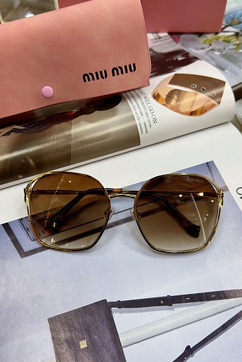 Женские солнцезащитные очки MIU MIU Glimpse   