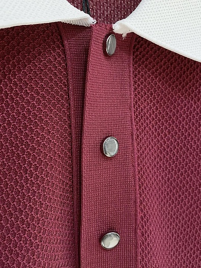 Мужское красное поло Kiton premium   