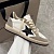 Женские кожаные кроссовки Golden Goose Super Star premium