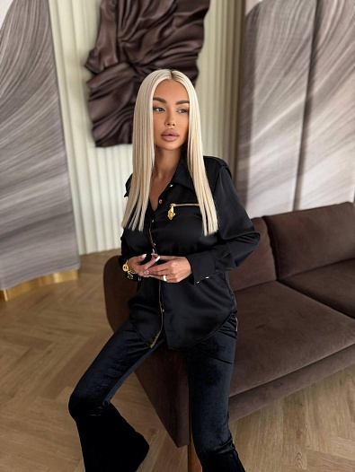 Женская рубашка Schiaparelli Premium - Black   