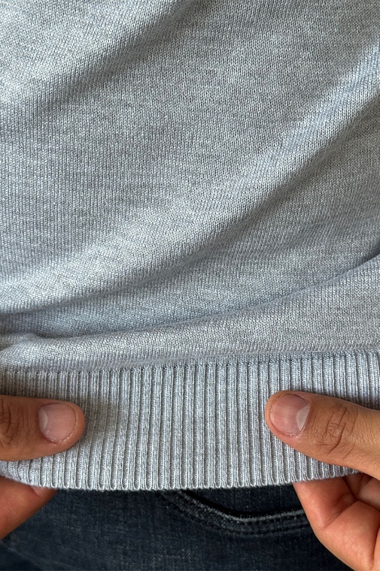 Поло с длинным рукавом Brioni zip-neck - Grey