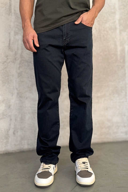 Мужские джинсы синего цвета Brioni regular fit