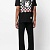 Чёрная оверсайз футболка Amiri x Wes Lang Checker Skull