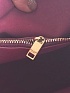 Женская розовая замшевая сумка Yves Saint Laurent 37x29 см