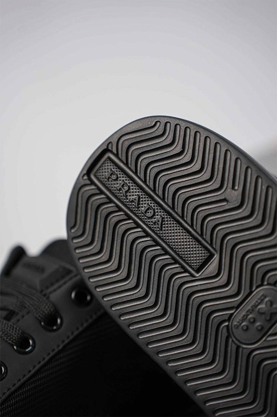 Мужские кроссовки Prada logo-plaque - Black