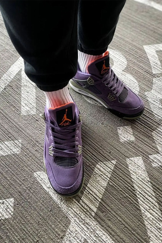 Кроссовки Nike Air Jordan 4 Retro "Canyon Purple"