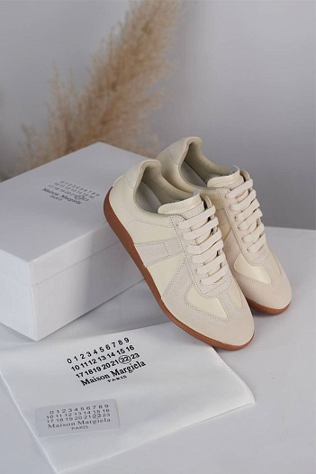 Комбинированные кроссовки Maison Margiela   