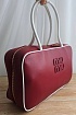 Кожаная сумка тоут MIU MIU Beau 36x21 см - Red