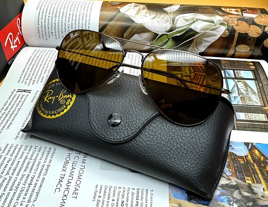 Солнцезащитные очки Ray-Ban Aviator Large Metal   