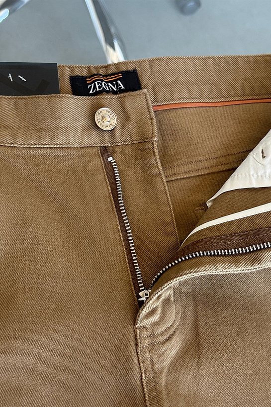 Мужские джинсы Zegna premium - Brown