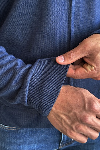 Мужская кофта Polo Ralph Lauren pony-embroidered - Navy   