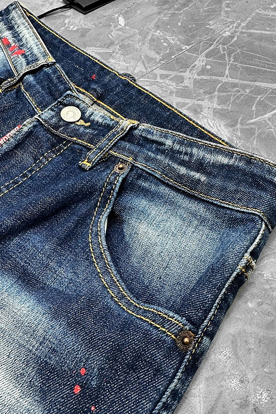 Мужские джинсовые шорты Dsquared2