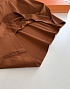 Мужская коричневая футболка Hermes premium