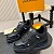 Мужские кроссовки Louis Vuitton Trainer - Black