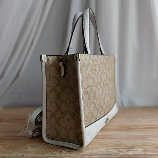 Женская сумка-тоут Coach Dempsey 29x22 см (3 расцветки)