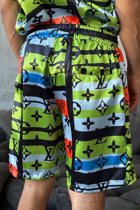 Мужские шорты Louis Vuitton Monogram All-over