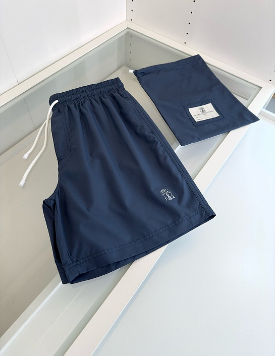 Мужские шорты Brunello Cucinelli Premium - Navy