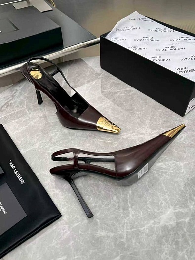 Женские кожаные туфли Yves Saint Laurent premium   