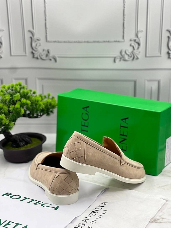 Мужские замшевые лоферы Bottega Veneta