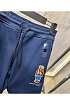 Мужские синие штаны Polo Ralph Lauren logo-embroidered