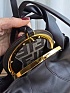 Кожаная сумка Fendi Spy - Black 38x29 см