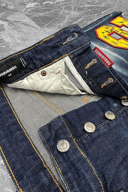 Мужские джинсовые шорты Dsquared2