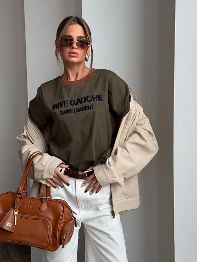 Женские джинсы белого цвета Loewe Slouchy   