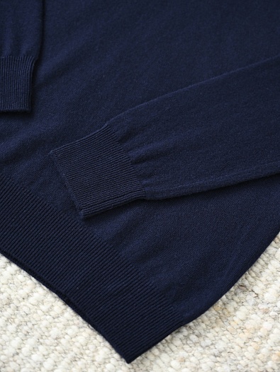 Мужская водолазка Loro Piana Premium - Dark Blue   