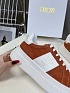Женские комбинированные кроссовки  Dior Stars - Brown