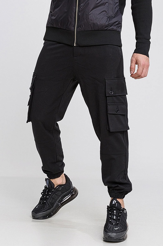 Чёрные джоггеры Dolce&Gabbana cargo-pocket