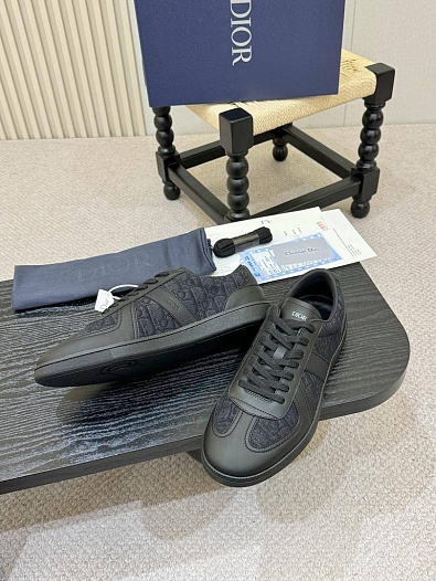 Мужские кожаные кроссовки Dior B01 Matchpoint   