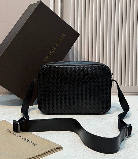 Кожаная сумка Bottega Veneta Intreccio premium 26x14x8 см   