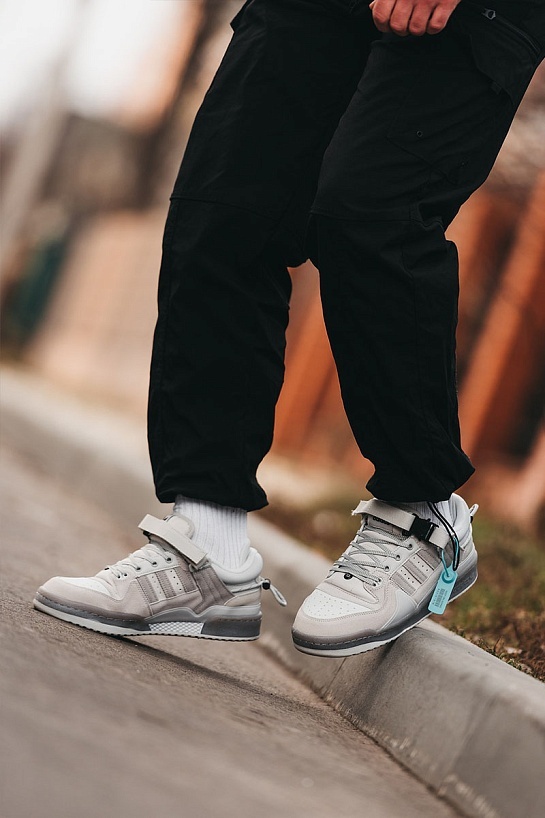 Кроссовки Bad Bunny x Adidas Forum Low - Light Grey