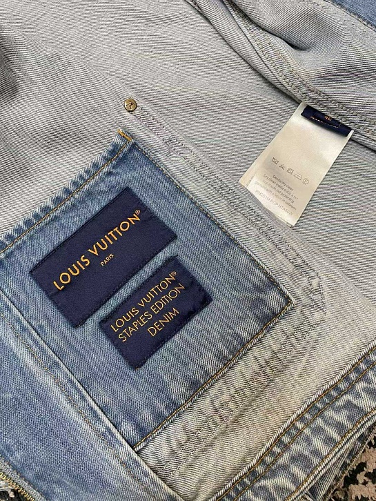 Джинсовая куртка Louis Vuitton Premium - Washed Indigo