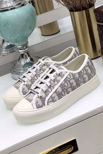 Женские кроссовки Dior Walk'n'Dior Oblique motif   