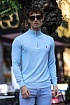 Мужская кофта Роlо Ralрh Lаurеn half-zip - Blue