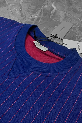 Синяя оверсайз футболка Dior   