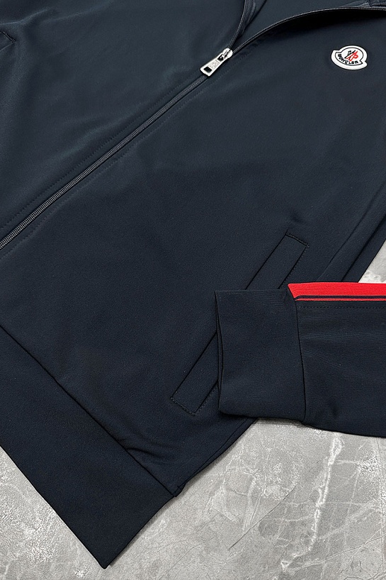 Мужская тёмно-синяя кофта Moncler Monestier-de-Clermont