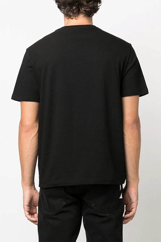Мужская чёрная футболка Amiri Los Angeles